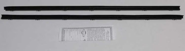 Warranty Included 1965 Chevrolet El Camino Window Felts Outer, 2pcs