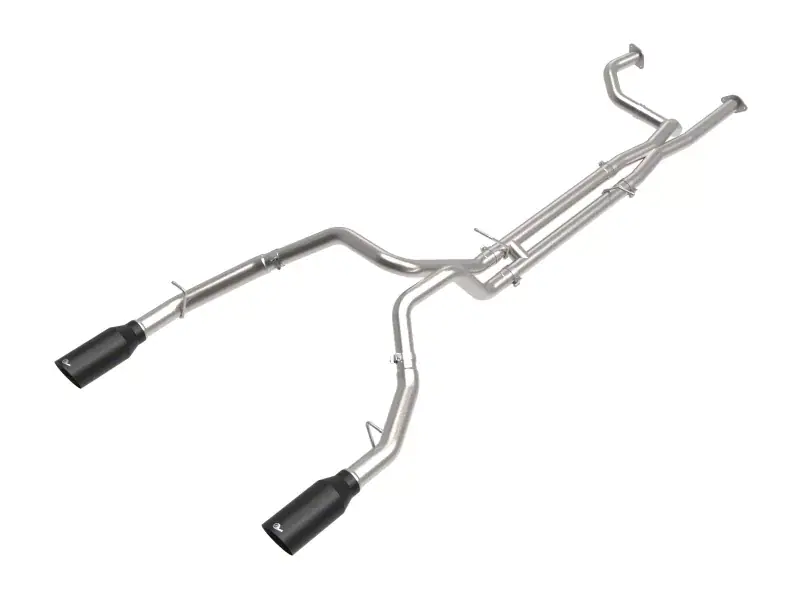 AFE Throtl Vulcan Series 3in 304SS Cat-Back Exhaust 21+ Ram 1500 - 49-32084-B 49-32084-B Express Delivery