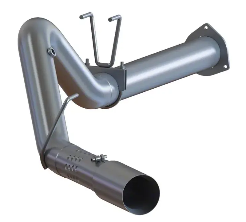 Last Chance MBRP Throtl 2015 Ford F250/350/450 6.7L 4in Single Side Exit Aluminized - S6287AL S6287AL