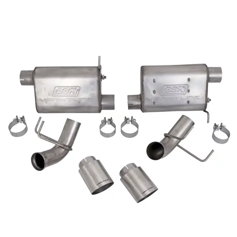 BBK Throtl 11-14 Mustang GT VariTune Axle Back Exhaust Kit Stainless - 41015 41015 Get Yours