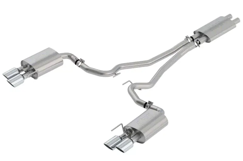 Borla Throtl 2018-2022 Ford Mustang GT Cat-Back Exhaust System Touring- Rolled - 1014045 1014045 Express Delivery