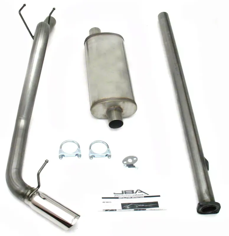 Buy Direct JBA Throtl 95-99 Toyota Tacoma Pre Runner 3.4L 409SS Pass Side - 40-9013 40-9013