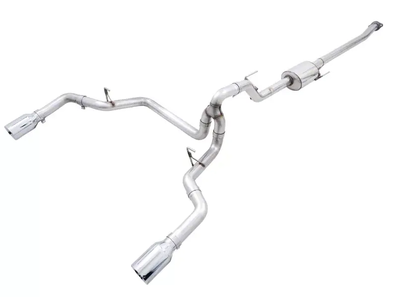 Fast Shipping AWE Throtl 0FG 21+ Ford F150 Dual Split Rear Exhaust - 3015-32105 3015-32105