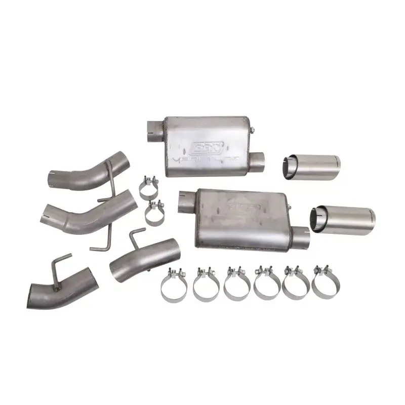 Price Drop BBK Throtl Vari-Tune Axle Back Exhaust Kit 2 Adjustable Performance Mufflers - 41065 41065